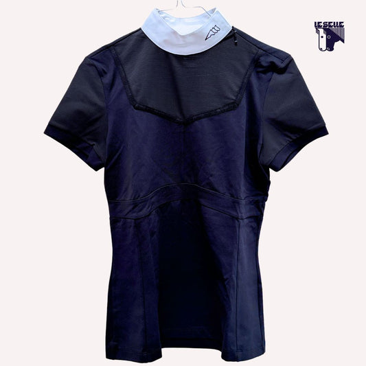 POLO CONCORSO DONNA EQUILINE M/C - NERA
