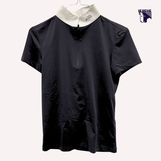 POLO CONCORSO DONNA EQUILINE M/C - NERA