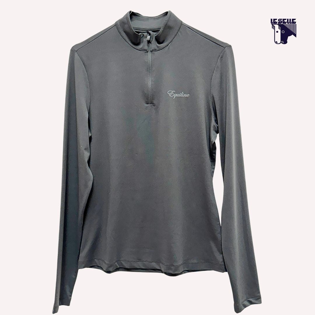 TRAINING TOP EQUILINE M/L - GRIGIO