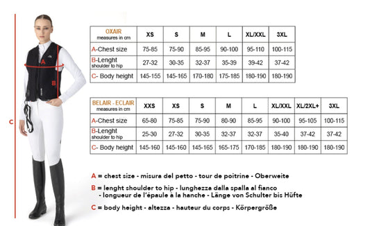 AIRBAG EQUILINE - BLU