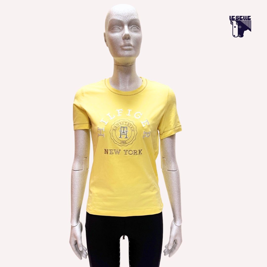 TOMMY HILFIGER NEWPORT T-SHIRT - YELLOW