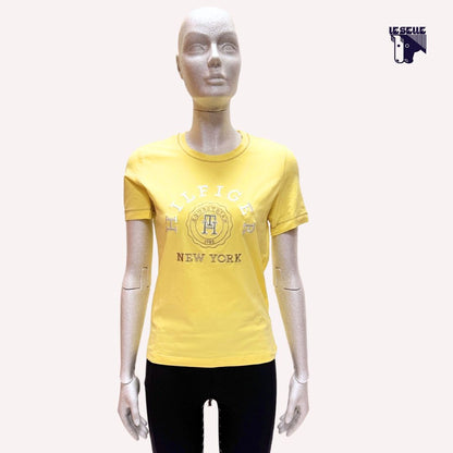 TOMMY HILFIGER NEWPORT T-SHIRT - YELLOW