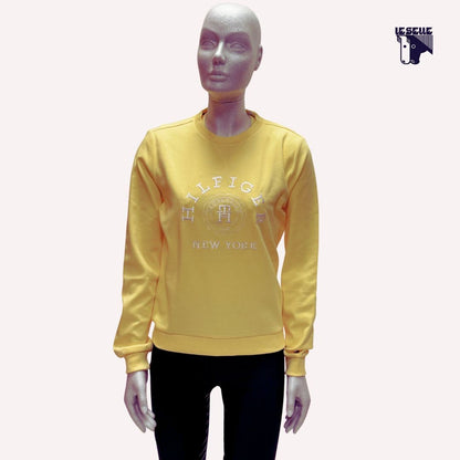 TOMMY HILFIGER EVANS SWEATSHIRT - YELLOW