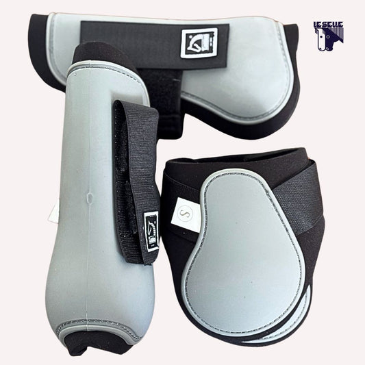 SET PROTEZIONI TATTINI PONY - GRIGIO