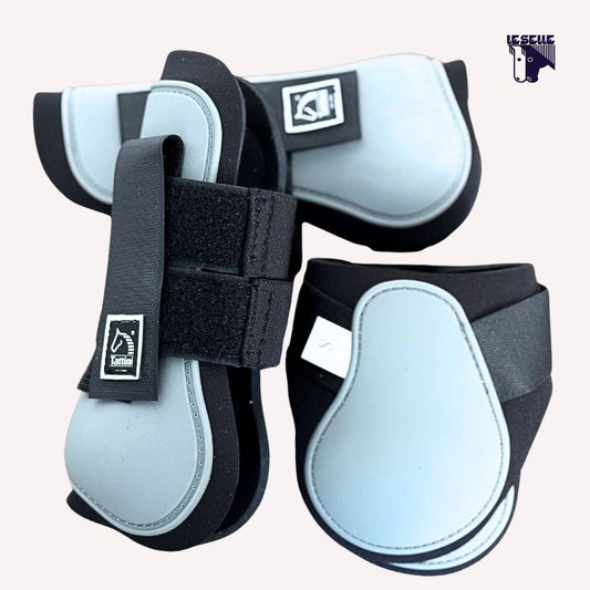 SET PROTEZIONI TATTINI PONY - GRIGIO