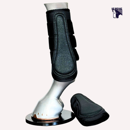 SILVERLINE BOOTS - BLACK LUREX