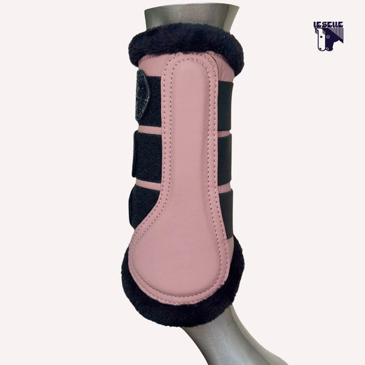 STINCHIERE SILVERLINE FAUXFUR - ROSA ANTICO