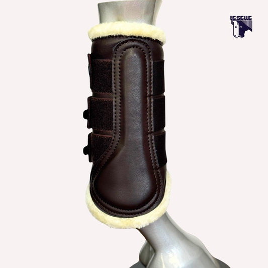 STINCHIERE SILVERLINE FAUXFUR - MARRONE