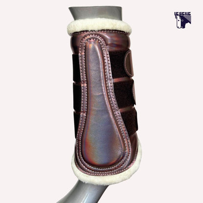 SILVERLINE FAUXFUR BOOTS - OLOGRAPHIC