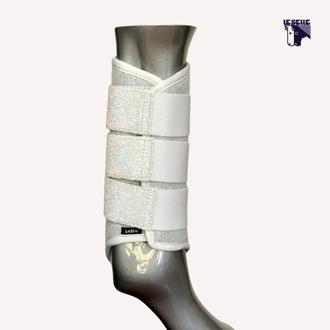 SILVERLINE MESH BOOTS - GLITTER