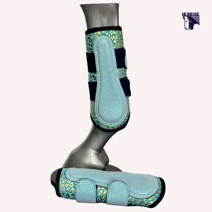 SILVERLINE MESH BOOTS - ANIMALIER 3