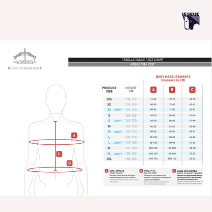 AIRBAG VITA VEST VEREDUS