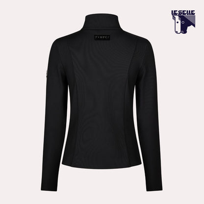 MAGLIA TERMICA PIKEUR FLEECE JACKET FUNCTIONAL - NERO