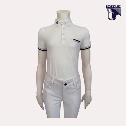 POLO TECH NET DA CONCORSO BIMBO CAVALLERIA TOSCANA - BIANCO