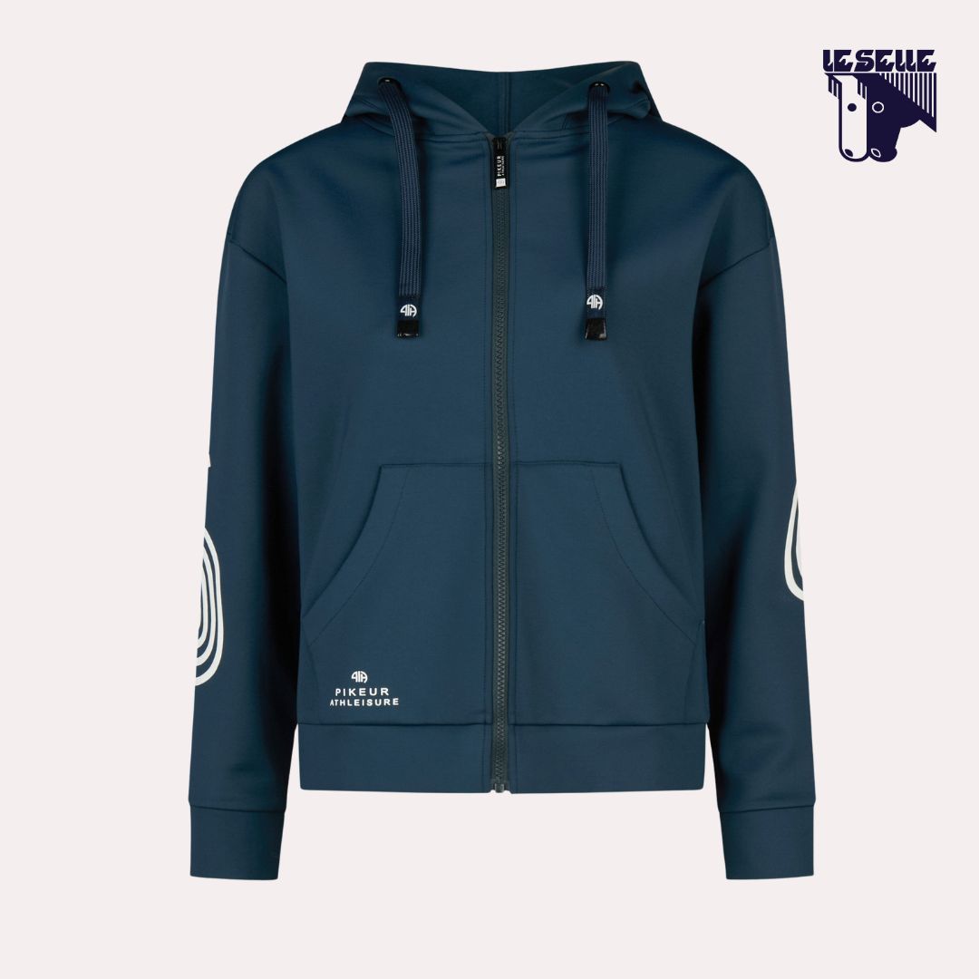 FELPA PIKEUR ZIP HOODY - OTTANIO