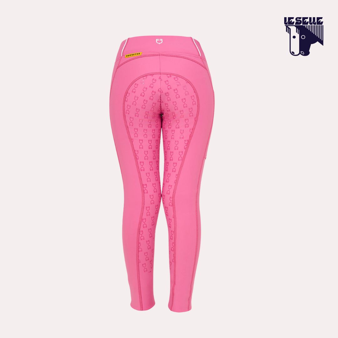 LEGGINGS INVERNALI EQUESTRO - ROSA