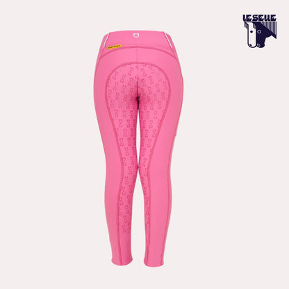 LEGGINGS INVERNALI EQUESTRO - ROSA