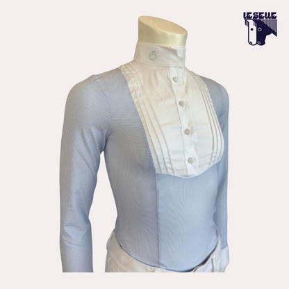 POLO DA CONCORSO BIMBA CAVALLERIA TOSCANA - AZZURRO