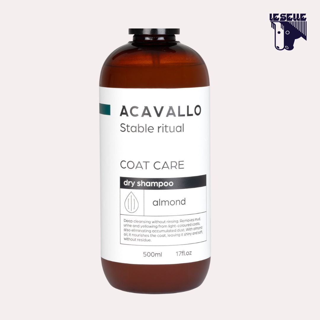 SHAMPOO SECCO ALLA MANDORLA 500 ML ACAVALLO