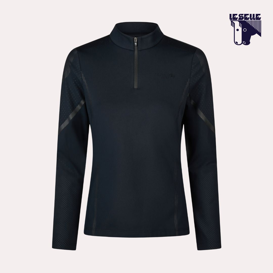 MAGLIA TERMICA PIKEUR ZONE SHIRT ATHLEISURE - NERO