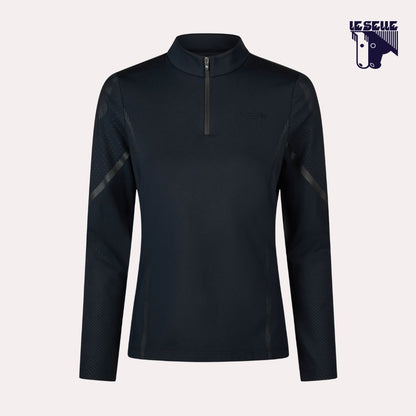 MAGLIA TERMICA PIKEUR ZONE SHIRT ATHLEISURE - NERO