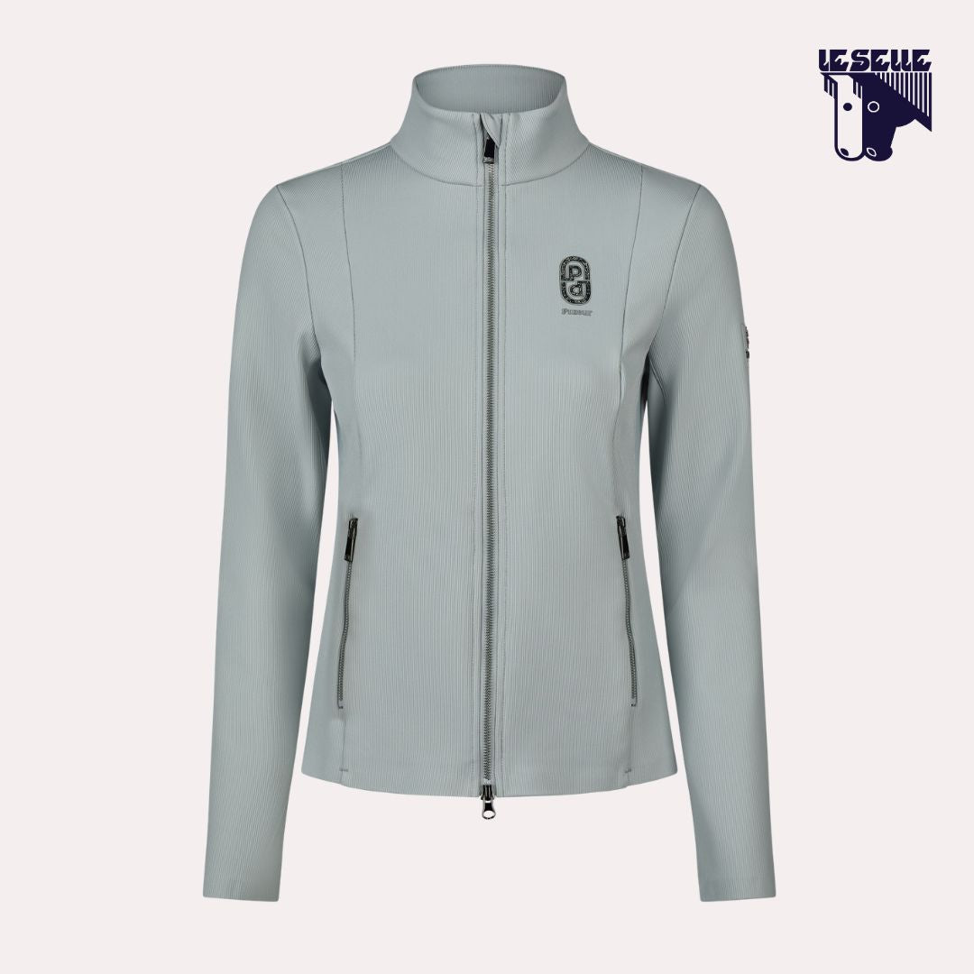 MAGLIA TERMICA PIKEUR FLEECE JACKET FUNCTIONAL - AZZURRO POLVERE