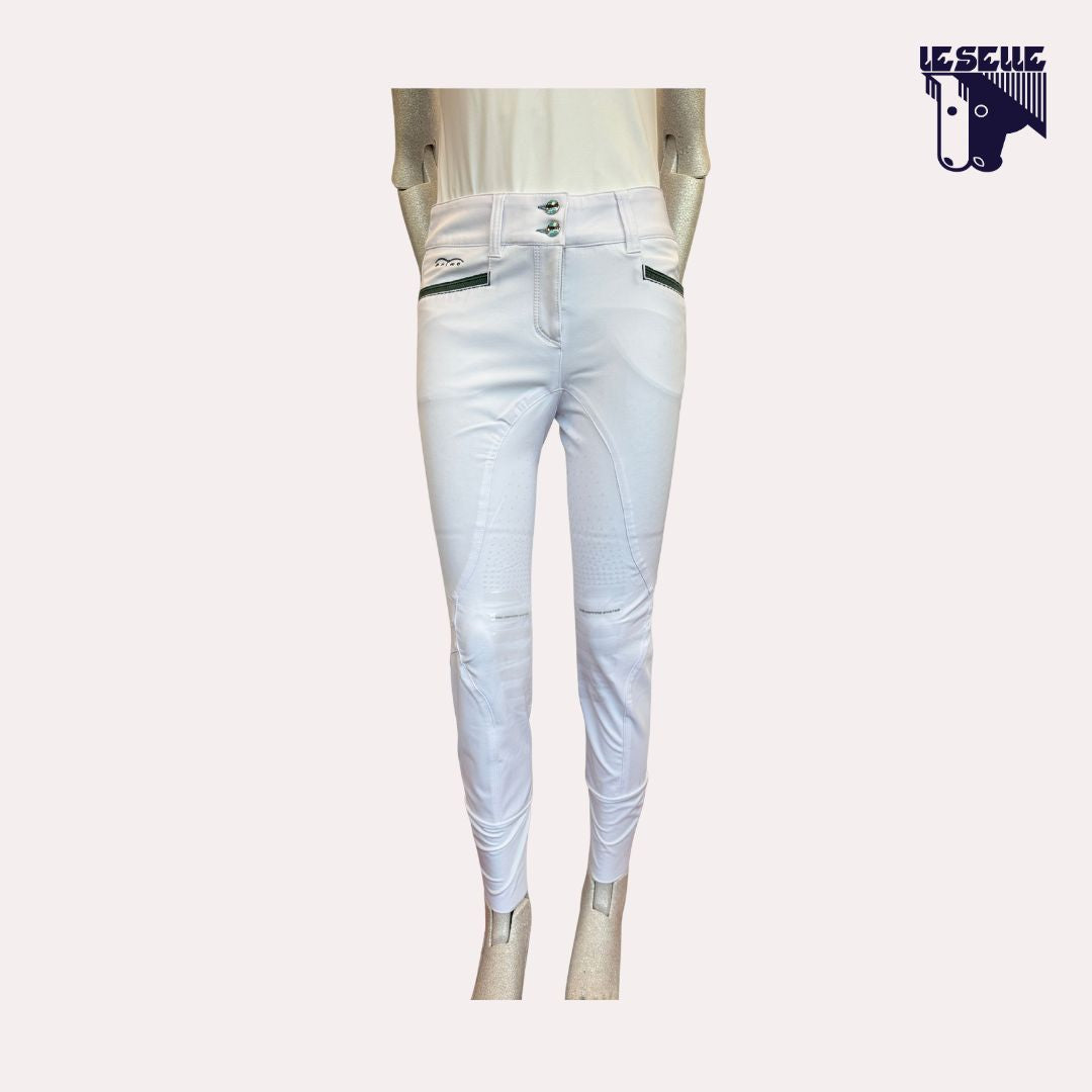 PANTALONE N57 DA GARA FULL GRIP ANIMO - BIANCO