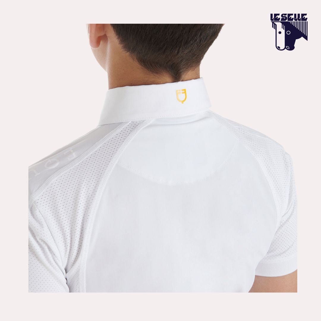 POLO DA CONCORSO BIMBO EQUESTRO - BIANCO