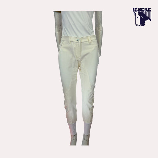 PANTALONE DA GARA ANIMO - BIANCO