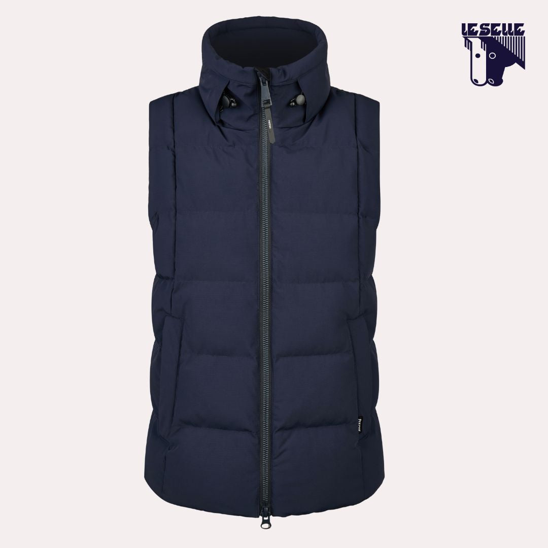 PUKEUR QUILTED RIDING VEST - BLU