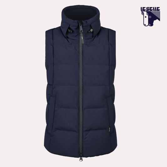 PUKEUR QUILTED RIDING VEST - BLU