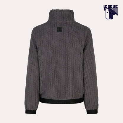 FELPA PIKEUR VELVETKNIT - GRIGIO