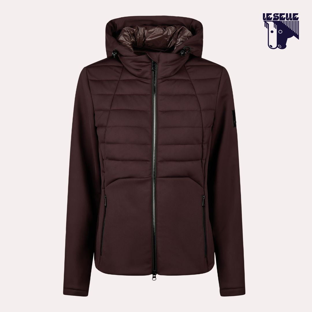 GIACCA PIKEUR QUILTSHIELD FLEECE - MARRONE