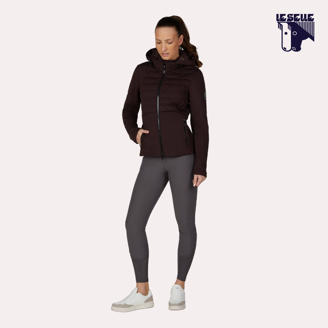 GIACCA PIKEUR QUILTSHIELD FLEECE - MARRONE