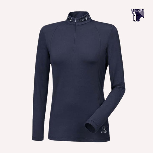 TRAINING TOP PIKEUR SAREEN - BLU