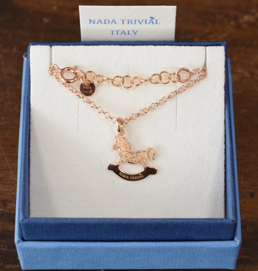 COLLANA NADA TRIVIAL CAVALLO A DONDOLO