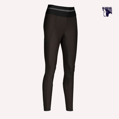 LEGGINGS PIKEUR GIA - MARRONE