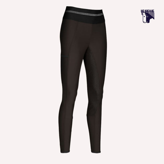 LEGGINGS PIKEUR GIA - MARRONE