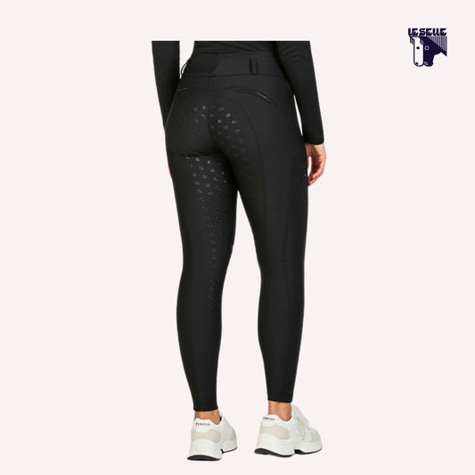 LEGGINGS PIKEUR MALIA - NERO