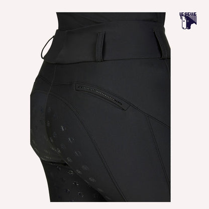 LEGGINGS PIKEUR MALIA - NERO