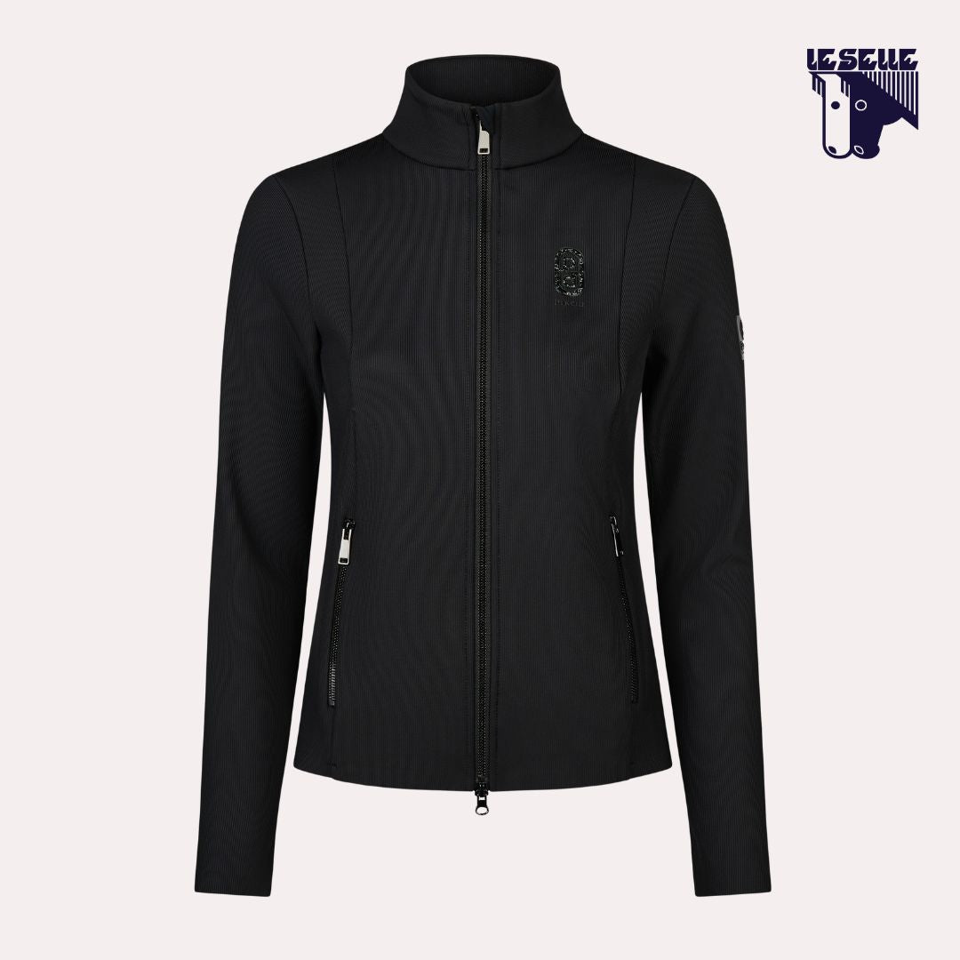 MAGLIA TERMICA PIKEUR FLEECE JACKET FUNCTIONAL - NERO