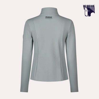 MAGLIA TERMICA PIKEUR FLEECE JACKET FUNCTIONAL - AZZURRO POLVERE