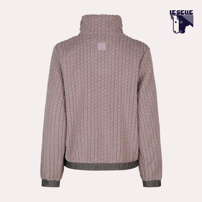 FELPA PIKEUR VELVETKNIT - MAUVE