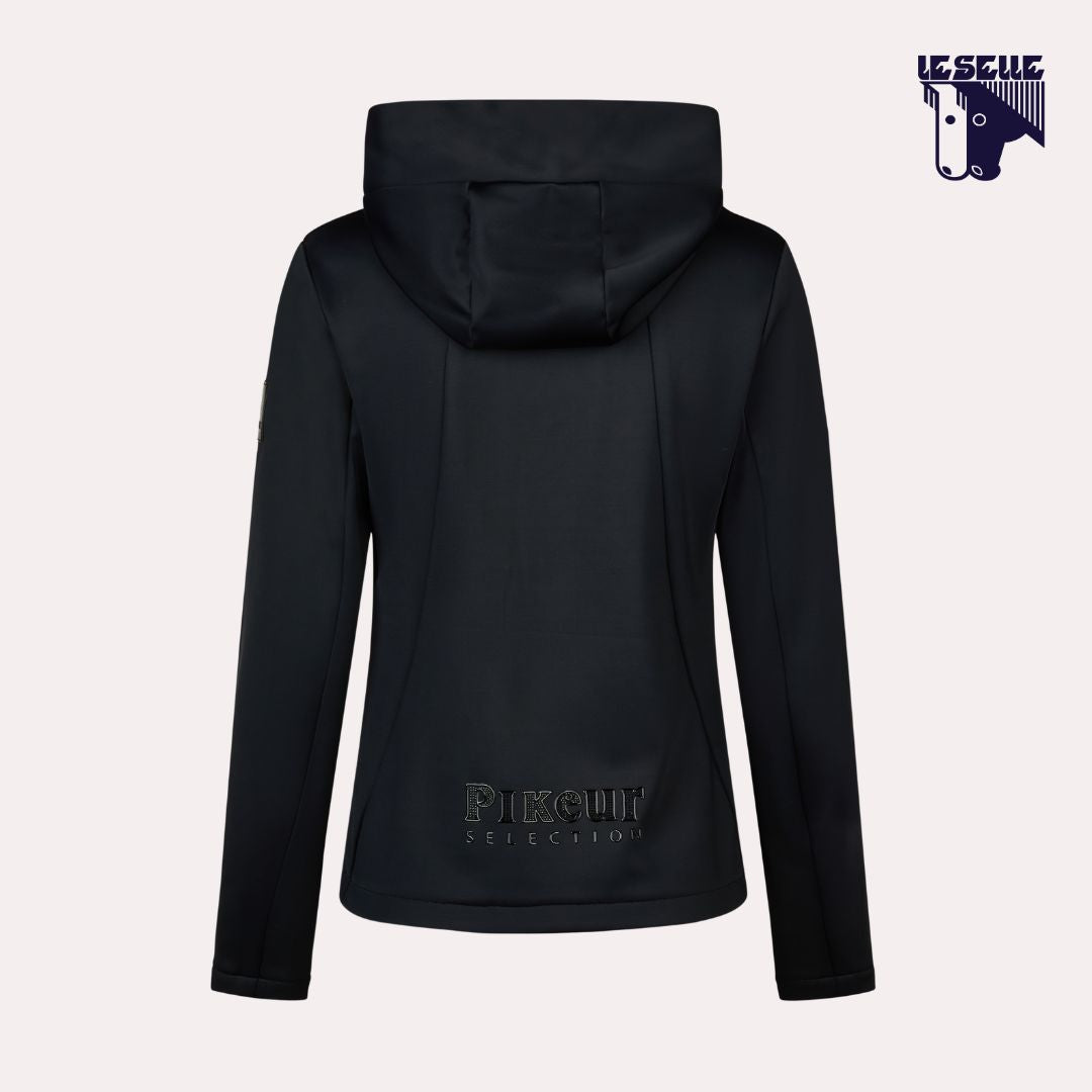 FELPA PIKEUR TECHVELVET FLEECE FLEECE JACKET - NERO