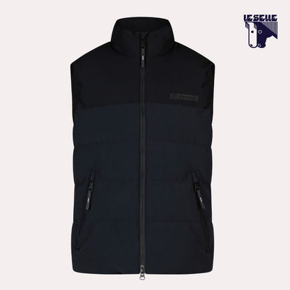 SMANICATO PIKEUR QUILTED VEST - NERO