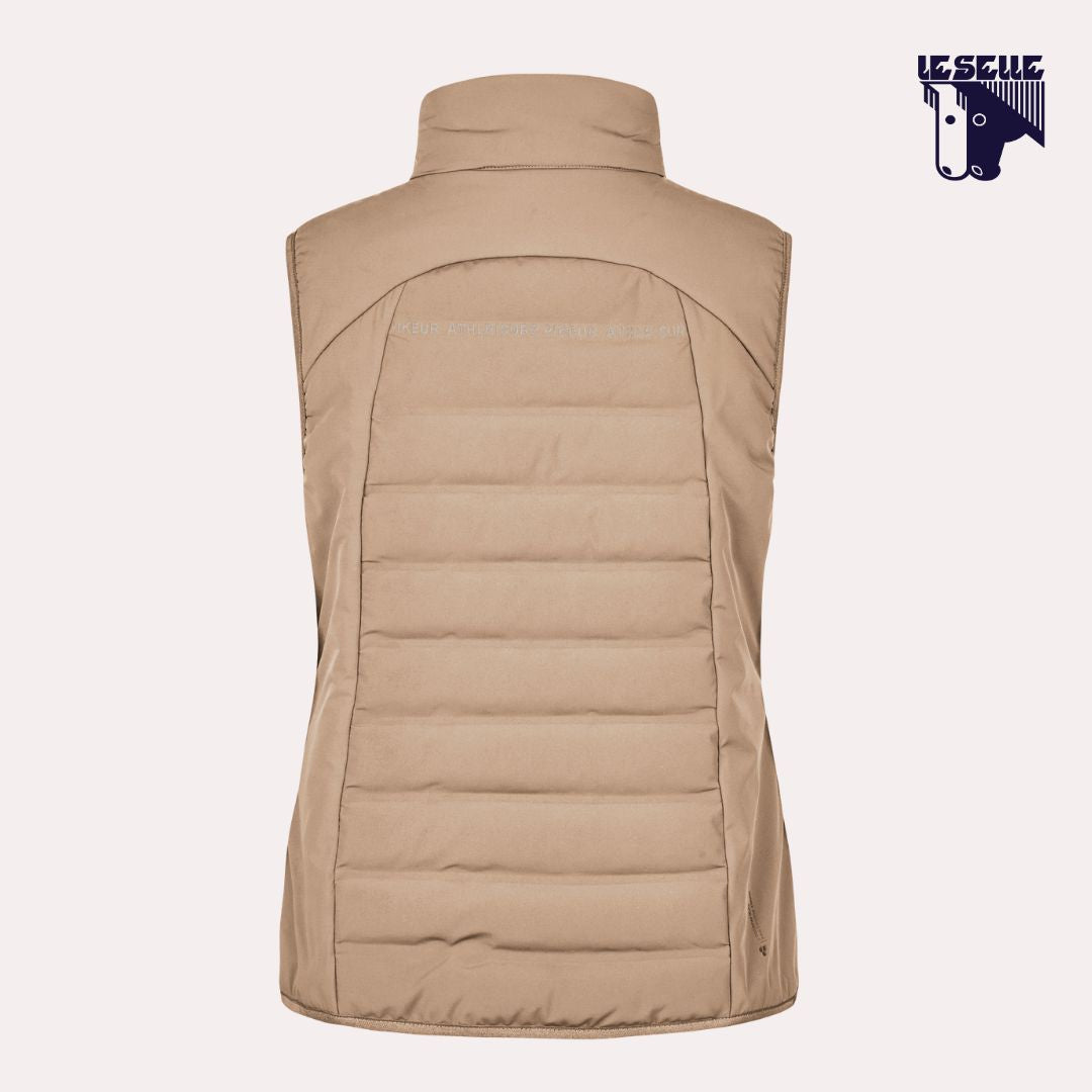 SMANICATO PIKEUR QUILTED FLEXVEST - BEIGE