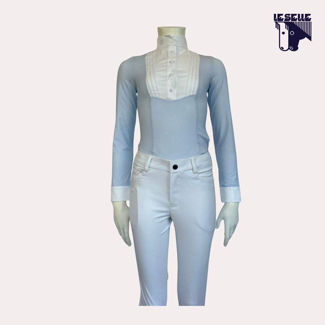 POLO DA CONCORSO BIMBA CAVALLERIA TOSCANA - AZZURRO