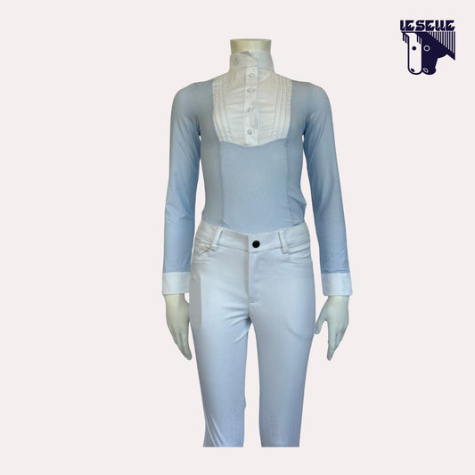 POLO DA CONCORSO BIMBA CAVALLERIA TOSCANA - AZZURRO