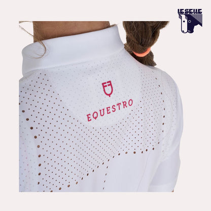 POLO DA CONCORSO BIMBA EQUESTRO - BIANCO