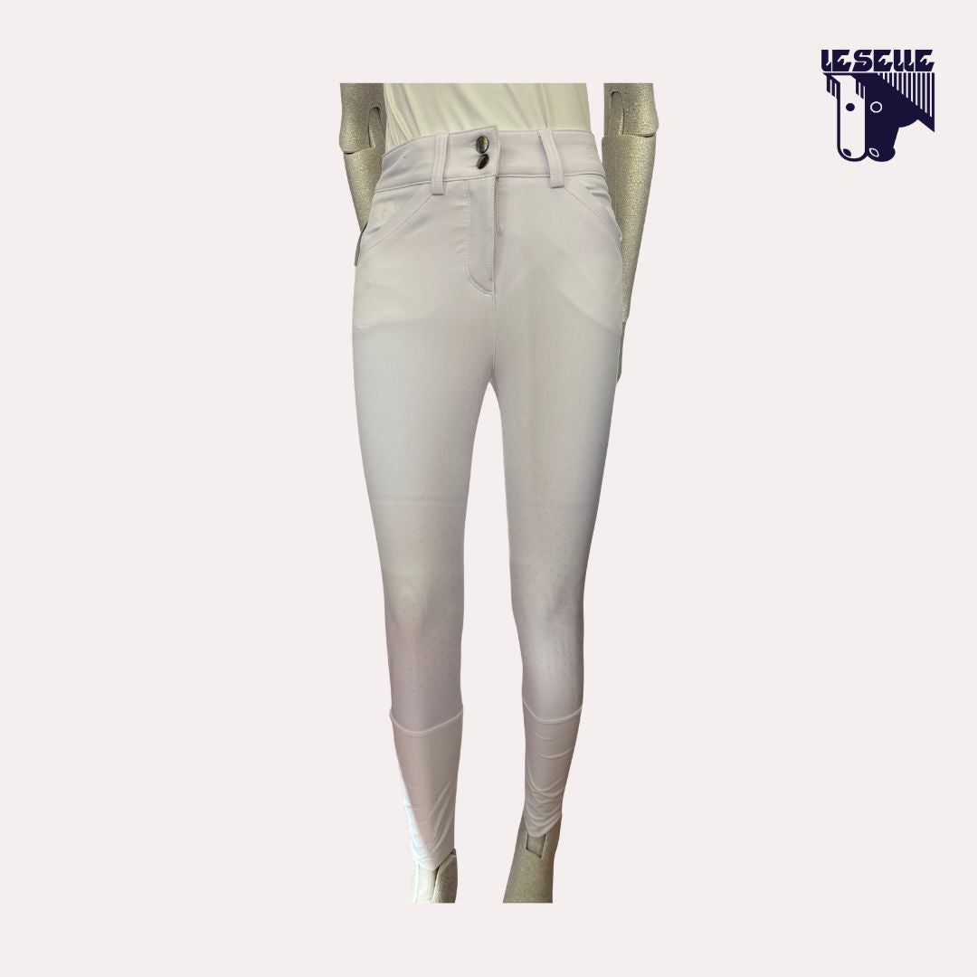 PANTALONE DA GARA FULL GRIP ANNA SCARPATI - BIANCO
